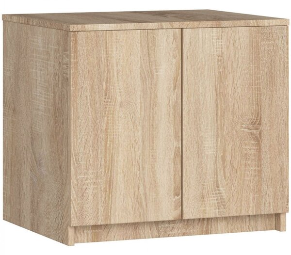 Szekrényre helyezhető felső elem 60 cm – sonoma tölgy