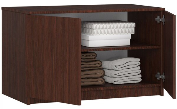 Szekrényre helyezhető felső elem 60 cm – wenge