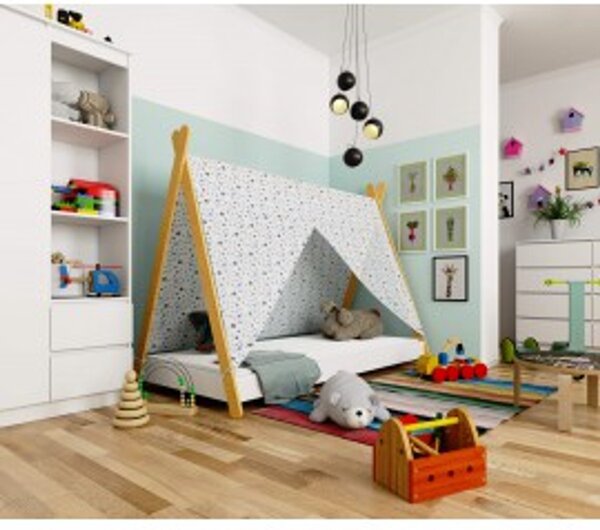 GEM gyerekágy 160×80 cm – fehér