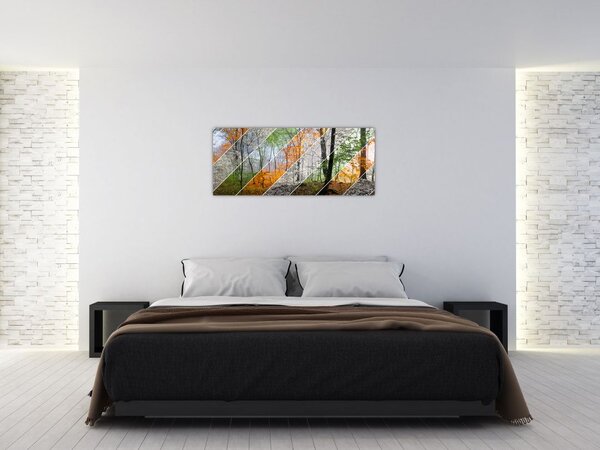 Kép - Változó évszakok (120x50 cm)