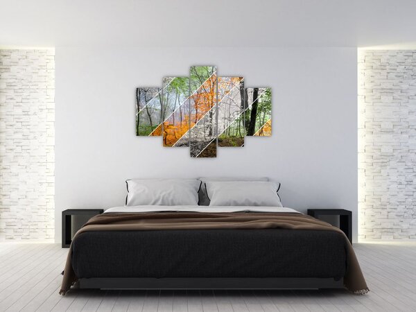 Kép - Változó évszakok (150x105 cm)
