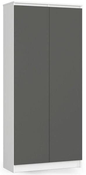 Polc R80 CLP – fehér/grafit