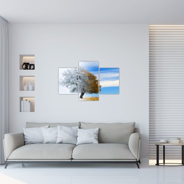 Kép - Évszakváltás (90x60 cm)