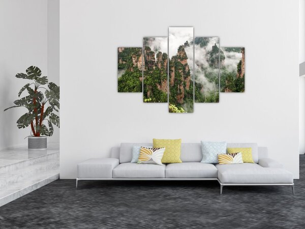 Kép - Zhangjiajie Nemzeti Park, Kína (150x105 cm)