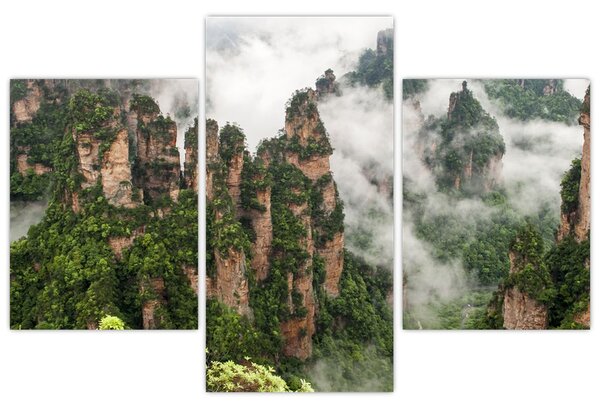 Kép - Zhangjiajie Nemzeti Park, Kína (90x60 cm)