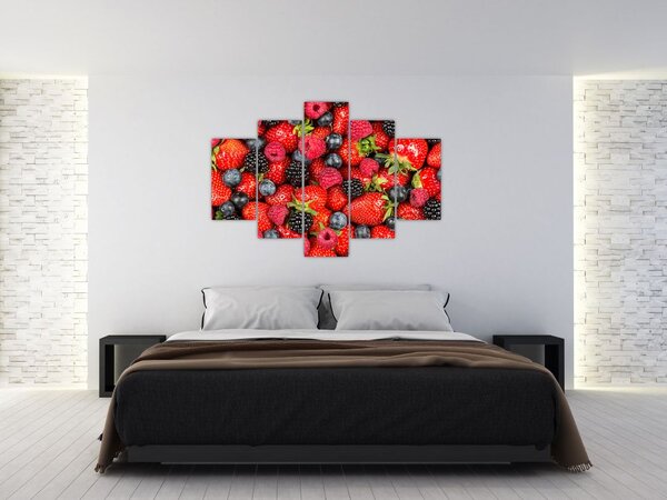 Kép - gyümölcs rakomány (150x105 cm)
