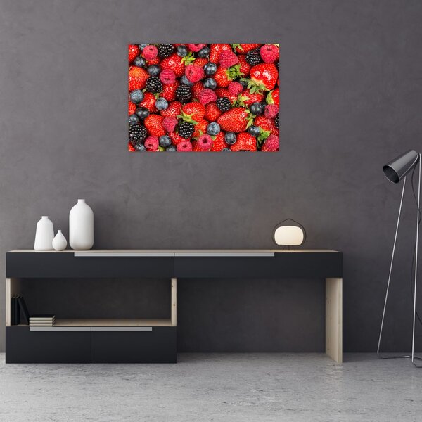Kép - gyümölcs rakomány (70x50 cm)