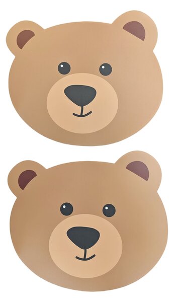 Sinsay - Cica alakú tányéralátétek 2 pack - barna