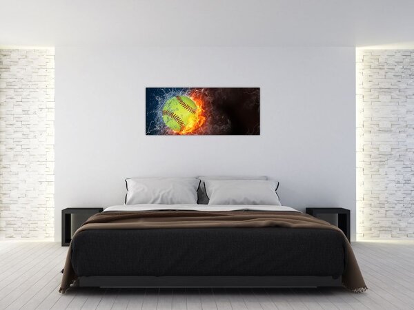 Kép - teniszlabda (120x50 cm)