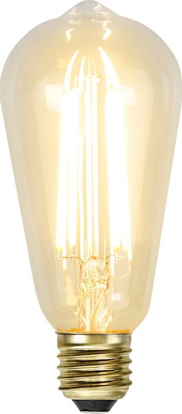 Meleg színű LED szálas szabályozható izzó E27, 4 W Soft Glow – Star Trading