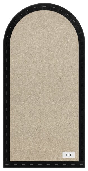 Kárpitozott panel - Íves - 30x100cm Szín: Sárga