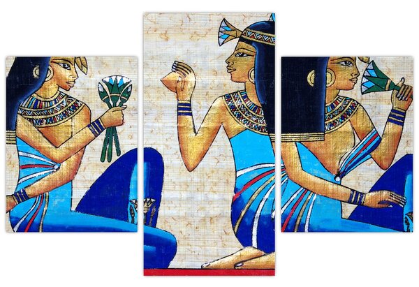 Kép - egyiptomi festmények (90x60 cm)