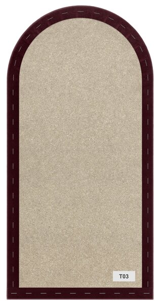 Kárpitozott panel - Íves - 30x80cm Szín: Menta