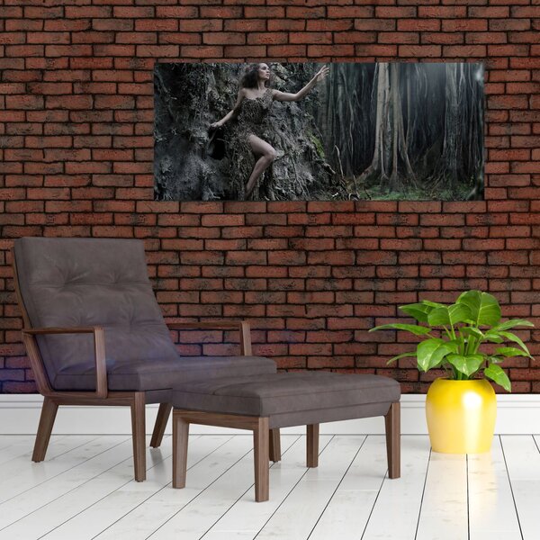 Kép - erdei tündér (120x50 cm)