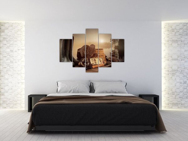 Kép - Halászati csendélet (150x105 cm)