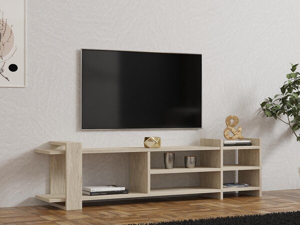 TV asztal/szekrény Zephir (travertin). Akció -24%
