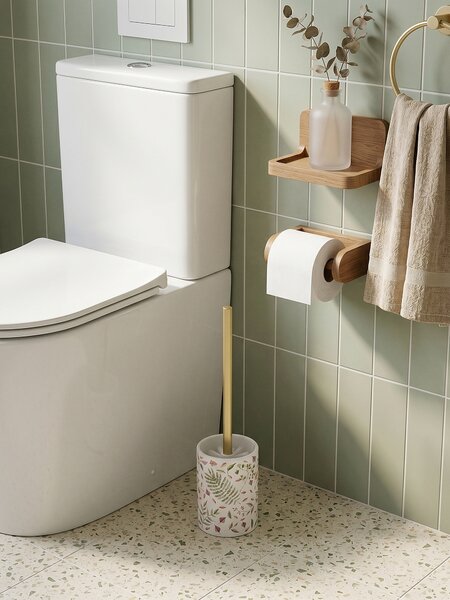 Sinsay - WC-kefe növényi mintával - többszínű