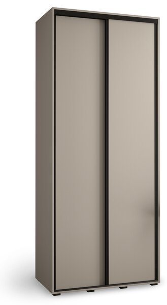 DAKOTA 1 ruhásszekrény 110x235x45/60 - kasmír Mélység: 45