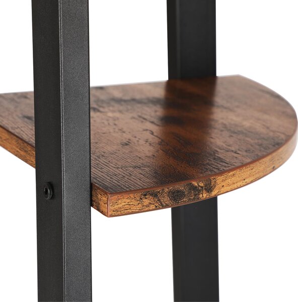 Sarokpolc TAYLOR 4 polc, 125x34 cm