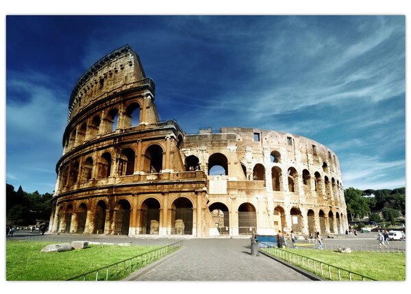 Kép - Colosseum Rómában, Olaszországban (90x60 cm)