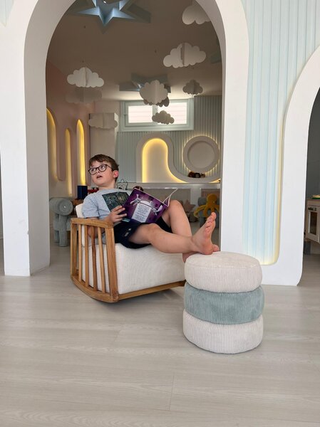 Hintafotel Kidmen (fehér). Akció -29%