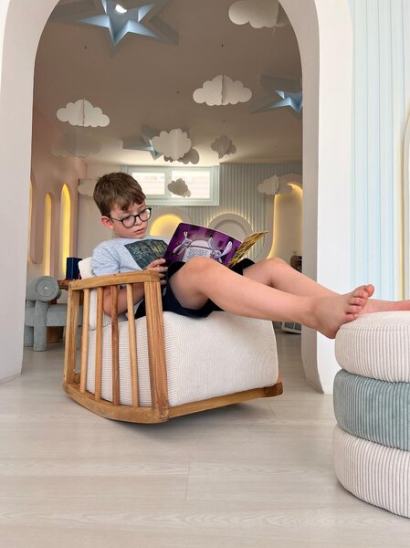 Hintafotel Kidmen (fehér). Akció -29%
