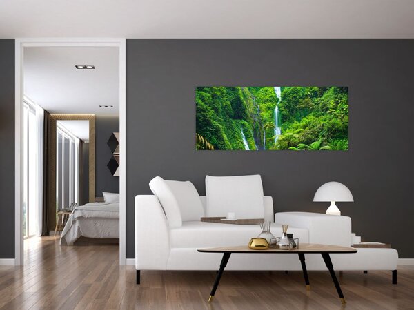 Kép - Madakaripura vízesések, Kelet-Jáva, Indonézia (120x50 cm)