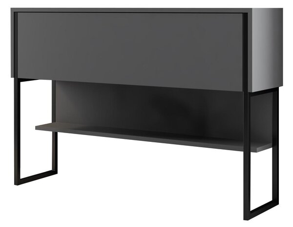 Konzolasztal Luna 4 (fekete + antracit)