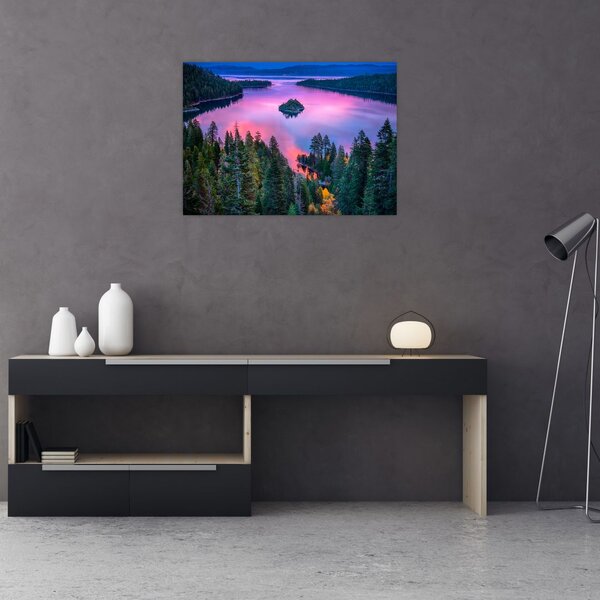 Kép - Lake Tahoe, Sierra Nevada, Kalifornia, USA (70x50 cm)