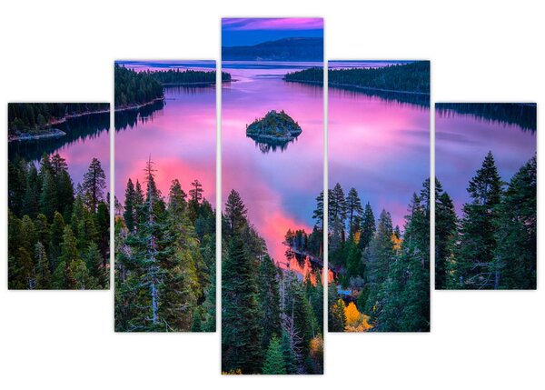 Kép - Lake Tahoe, Sierra Nevada, Kalifornia, USA (150x105 cm)