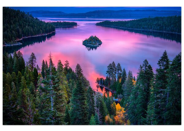 Kép - Lake Tahoe, Sierra Nevada, Kalifornia, USA (90x60 cm)