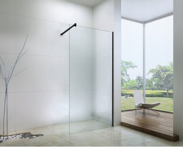 Mexen zuhanyparaván Walk-in 90 cm, átlátszó, beépíthető