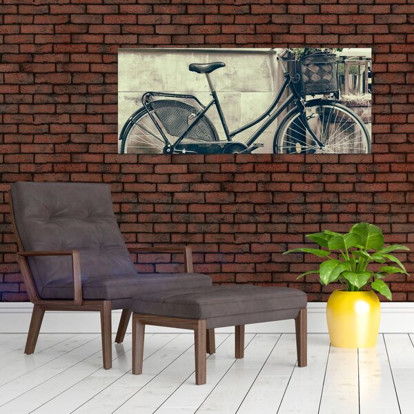 Kép - Vintage kör virágokkal (120x50 cm)