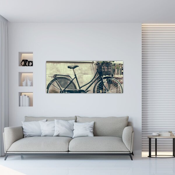 Kép - Vintage kör virágokkal (120x50 cm)
