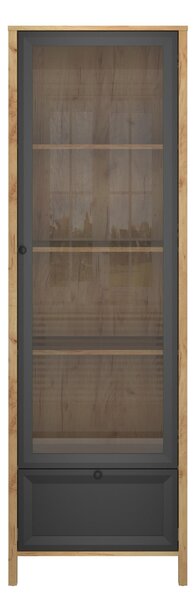 Vitrin Bruselas (tarany craft (tölgy + fekete)