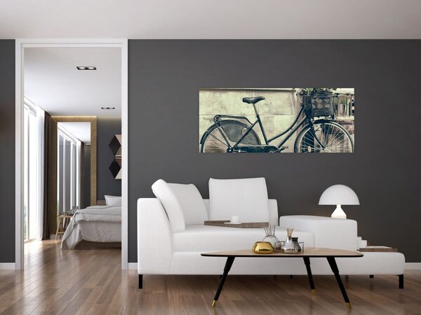 Kép - Vintage kör virágokkal (120x50 cm)