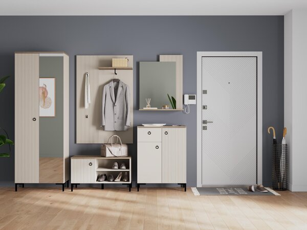 Akasztós panel Demandaron (taupe + silverjack tölgy)