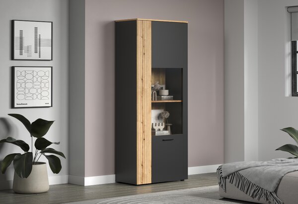 Vitrin Esferas 1 (grafit + evoke tölgy) . Akció -26%