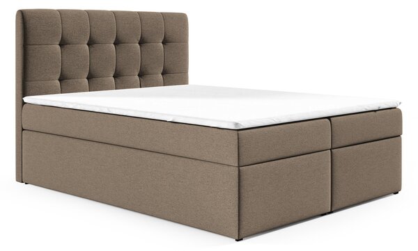 Ágy 50 VERMONT 200x200 cm Sárga