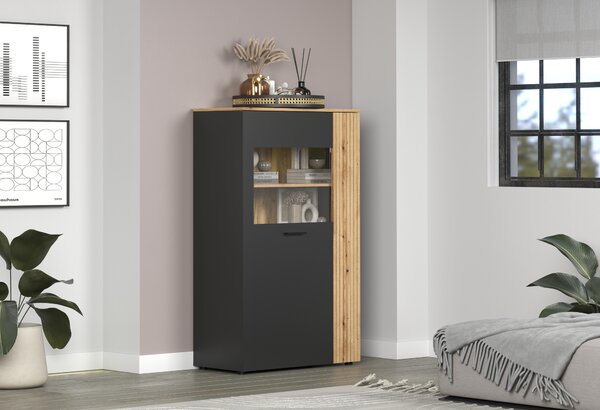 Vitrin Esferas 2 (grafit + evoke tölgy) . Akció -26%