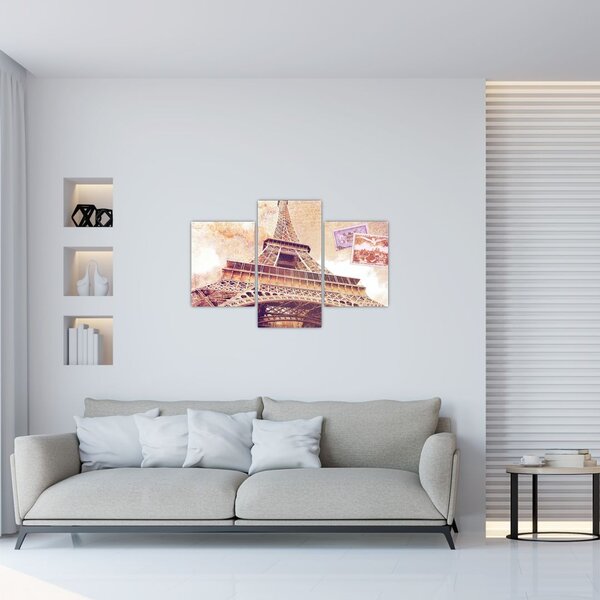 Kép - Kilátás Párizsból (90x60 cm)