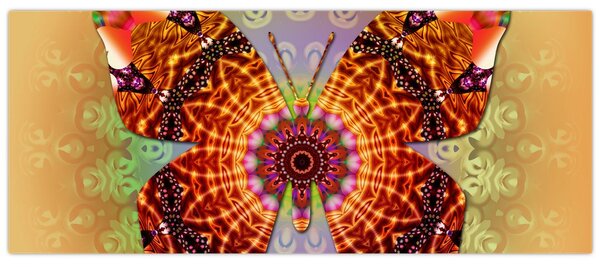Kép - etno pillangó (120x50 cm)