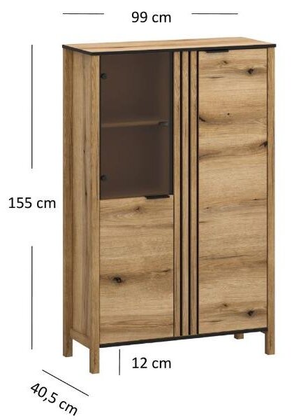 Vitrin Hemos 2 (evoke tölgy)