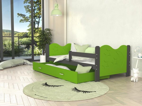 Minnie MDF leesésgátlós gyerekágy ágyneműtartóval160x80cm