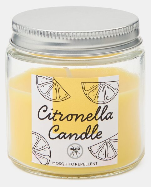 Sinsay - Citronella szúnyogriasztó gyertya - sárga