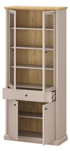 Vitrin Indices 3 (taupe + kő tölgy)
