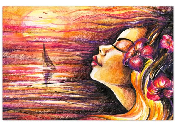 Kép - Nyári emlékek (90x60 cm)