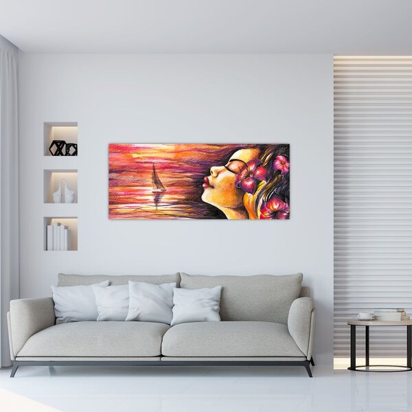 Kép - Nyári emlékek (120x50 cm)