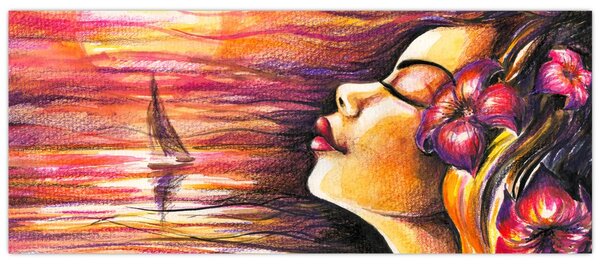 Kép - Nyári emlékek (120x50 cm)