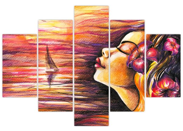Kép - Nyári emlékek (150x105 cm)